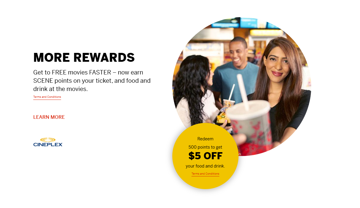 SCENE Website Screenshot 2